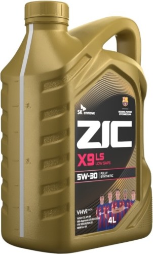 Масло моторное ZIC X9 LS 5W30 4 л 162608 — купить в Москве: цена