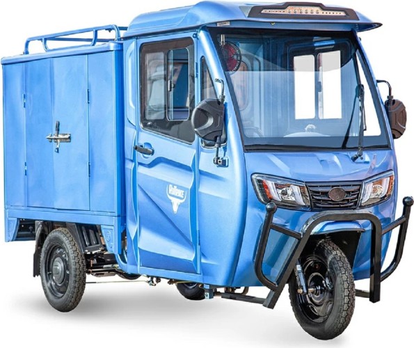Изображение товара Трицикл грузовой RUTRIKE КАРГО Кабина Дуал 60V1000W Темно-синий 2758 024460-2758