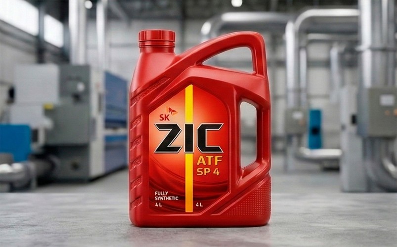 Масло трансмиссионное ZIC ATF SP 4 4 л 162646 — купить в Москве
