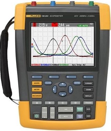 Изображение товара Осциллограф Fluke 190-204/S Изображение товара Осциллограф Fluke 190-204/S