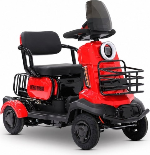 Изображение товара Электроскутер четырехколесный RUTRIKE Квадро Красный 3264 026356-3264 Изображение товара Электроскутер четырехколесный RUTRIKE Квадро Красный 3264 026356-3264