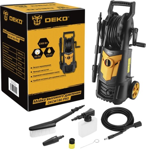 Изображение товара Автомойка DEKO DKCW180 PRO 083-2027 Изображение товара Автомойка DEKO DKCW180 PRO 083-2027