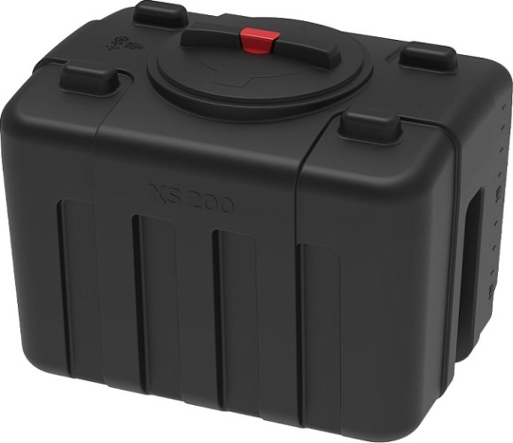 Изображение товара Емкость пищевая ЭКОПРОМ XS 200 л. горизонтальная черная надежная Изображение товара Емкость пищевая ЭКОПРОМ XS 200 л. горизонтальная черная надежная