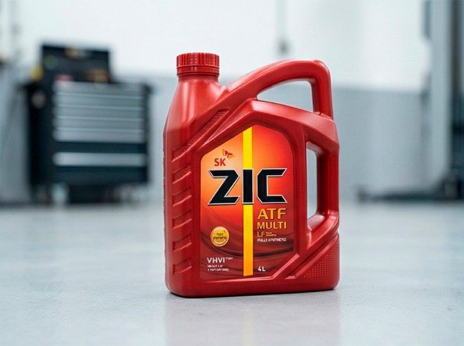 Масло трансмиссионное ZIC ATF Multi LF 4 л 162665 — купить в