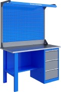 Изображение товара Верстак слесарный однотумбовый ВЕРСТАКОФФ SLF 141.13.2-2F 116457