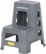 Табурет-стремянка NORDBERG TL35G 2 ступени, серый