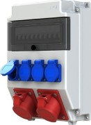 Щит распределительный EVOL COMBOX 11 0102-010-1 с розетками, навесной 0102-010-1