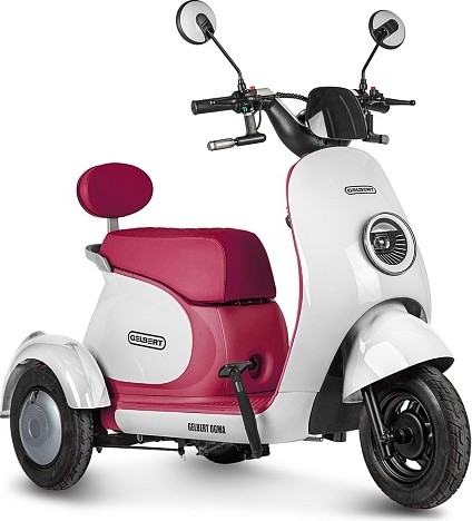 Изображение товара Трицикл RUTRIKE Gelbert Ogma 48V/60V 650Вт Бело-красный 3120 0000252-3120