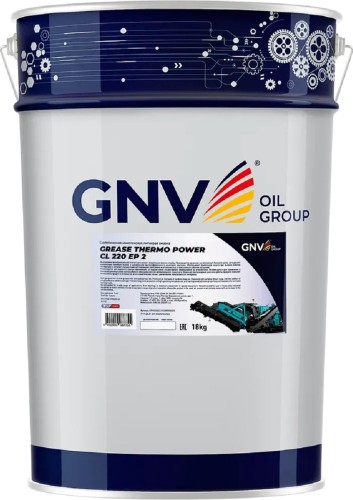 Изображение товара Пластичная смазка GNV Grease Thermo Power CL 220 EP 2 18 кг GTP10300CL19220PEP20020