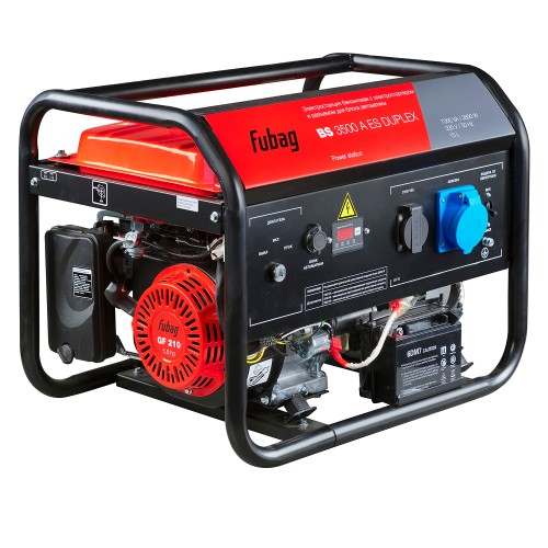 Изображение товара Генератор бензиновый FUBAG BS 3500 A ES Duplex 46740
