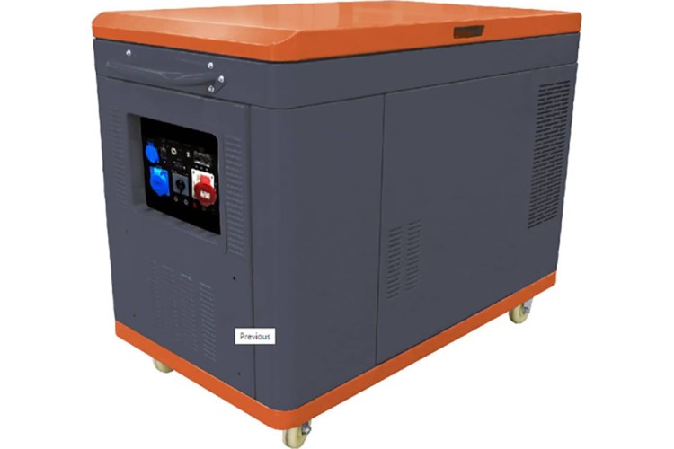 Изображение товара Генератор бензиновый ZONGSHEN QB 12003 E в кожухе 1T90DFQ10