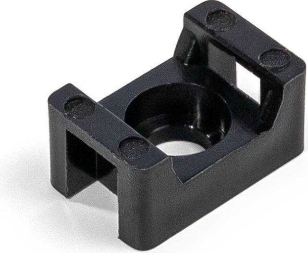 Изображение товара Площадка под хомуты FORTISFLEX ПМО 15х10 черная, 100шт. монтажная 62452 Изображение товара Площадка под хомуты FORTISFLEX ПМО 15х10 черная, 100шт. монтажная 62452