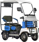 Электроскутер четырехколесный RUTRIKE Лич Синий 3270 026354-3270