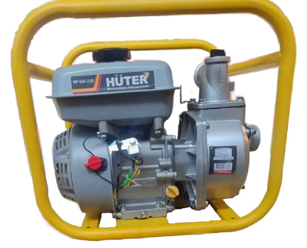 Изображение товара Мотопомпа бензиновая для слабозагрязненной воды HUTER MP-600-2 GR 70/11/22 Изображение товара Мотопомпа бензиновая для слабозагрязненной воды HUTER MP-600-2 GR 70/11/22