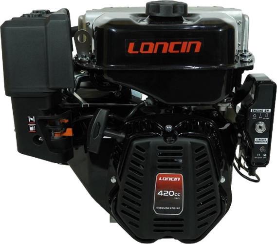 Изображение товара Бензиновый двигатель LONCIN LC190FDA (A type) D25 15,0 л.с. (вал 25 мм, эл.стартер) лодочная серия 00-00154148