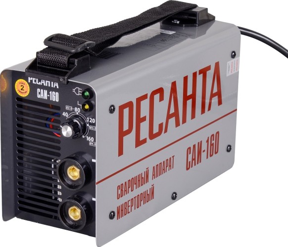 Изображение товара Инверторный сварочный аппарат Ресанта САИ 160 65/1 для домашней сварки Изображение товара Инверторный сварочный аппарат Ресанта САИ 160 65/1 для домашней сварки
