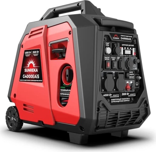 Изображение товара Генератор бензиновый SUNREKA G4000 EAiS инверторный 211052