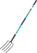 Вилы PALISAD 63809 4х рогие,огородные,кованые, 190х290х1485 мм, LUXE