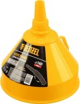 Воронка Denzel 537206 пластиковая, 160 мм, с металлическим ситом, гибкий №3