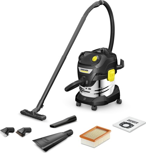 Изображение товара Профессиональный сетевой пылесос KARCHER WD 4 S Go!Further 20л, мощность 1100 Вт Изображение товара Профессиональный сетевой пылесос KARCHER WD 4 S Go!Further 20л, мощность 1100 Вт