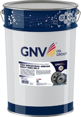 Изображение товара Смазка GNV Industrial Grease MOLY 1000 HD 0 17 кг GIGM3151032001924EP018 Изображение товара Смазка GNV Industrial Grease MOLY 1000 HD 0 17 кг GIGM3151032001924EP018