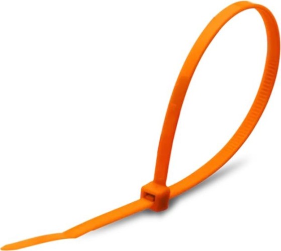 Изображение товара Хомут пластиковый FORTISFLEX КСС «Float» 8х370 (оранж) (100шт) 82028