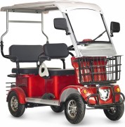 Электроскутер четырехколесный RUTRIKE Хара Красный 3263 026355-3263