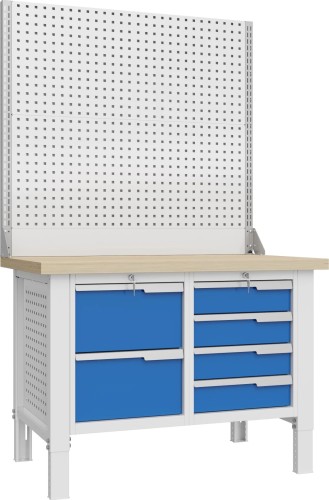 Изображение товара Верстак слесарный двухтумбовый ВЕРСТАКОФФ CTR 1202.S24.3-2 124466 Изображение товара Верстак слесарный двухтумбовый ВЕРСТАКОФФ CTR 1202.S24.3-2 124466