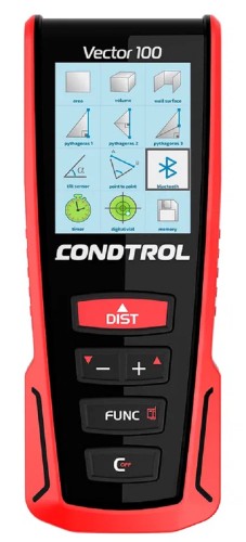 Изображение товара Лазерный дальномер CONDTROL Vector 100 1-4-100 Изображение товара Лазерный дальномер CONDTROL Vector 100 1-4-100