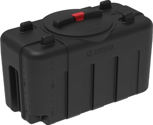 Изображение товара Емкость ЭКОПРОМ XS 100 л., горизонтальная Чёрный