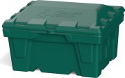 Ящик для песка и химикатов POLIMER GROUP 250 л с крышкой Зеленый