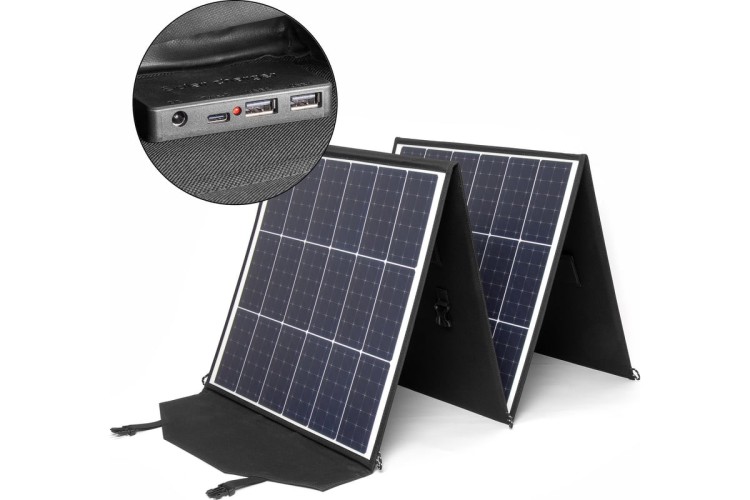 Изображение товара Солнечная панель TopON TOP-SOLAR-200 влагозащищенная, складная на 4 секции