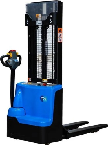 Изображение товара Самоходный штабелер TOR WSS15H-2500SC PRO Li-ion 24/60 В/Ач 1,5 т 2,5 м, с раздвижными вилами 1050426 Изображение товара Самоходный штабелер TOR WSS15H-2500SC PRO Li-ion 24/60 В/Ач 1,5 т 2,5 м, с раздвижными вилами 1050426