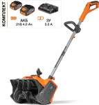 Снегоуборщик (электролопата) аккумуляторный DAEWOO DAST 4042Li SET №1