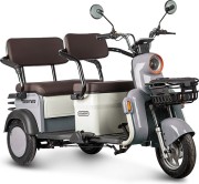 Трицикл RUTRIKE Gelbert Beta 48V/60V 800Вт Серо-белый 3031 0000256-3031