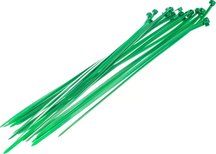 Изображение товара Хомут пластиковый FORTISFLEX КСС 5х300 зеленый, 100шт. 61333 Изображение товара Хомут пластиковый FORTISFLEX КСС 5х300 зеленый, 100шт. 61333