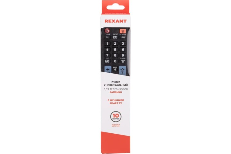 Пульт для телевизора REXANT 38-0200 универсальный Samsung с функцией SMART TV (ST-02) №8