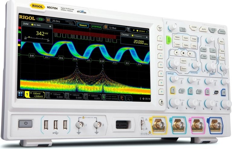 Изображение товара Осциллограф RIGOL MSO7054 Изображение товара Осциллограф RIGOL MSO7054