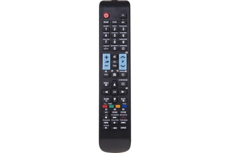 Пульт для телевизора REXANT 38-0030 универсальный с функцией SMART TV (ST-01) 51 кноп. №1