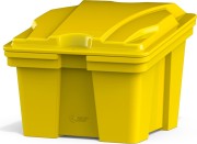 Ящик для песка и химикатов POLIMER GROUP 220 л с крышкой Желтый