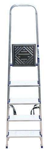 Стремянка алюминиевая АЛЮМЕТ АМ 705 5 ступеней Ам705 №6