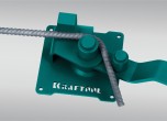 Ручной станок для гибки арматуры KRAFTOOL 23306 16 PT на подшипнике плавный гиб №3