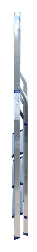 Стремянка алюминиевая АЛЮМЕТ АМ 704 4 ступени Ам704 №4