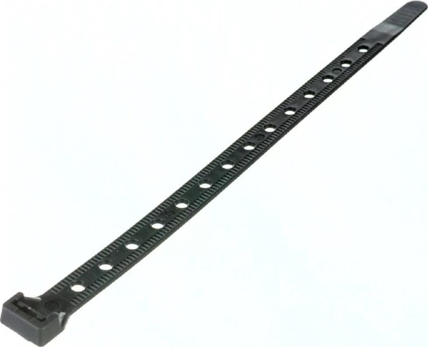 Изображение товара Хомут пластиковый FORTISFLEX КСО "Multihole" 10х200 с отверстиями под винт 81156