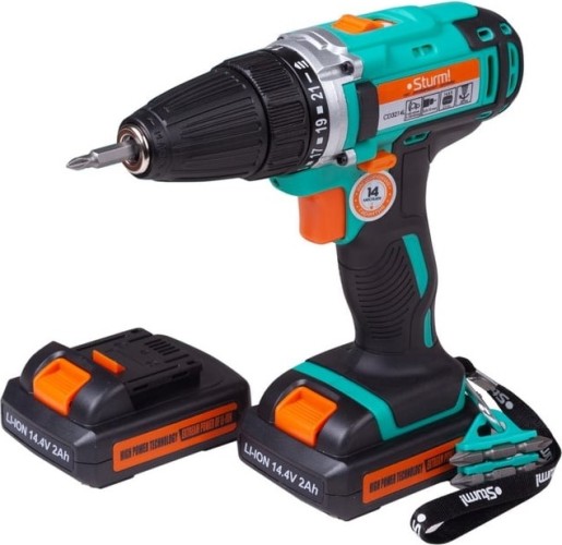 Изображение товара Дрель-шуруповерт аккумуляторная Sturm CD3214L
