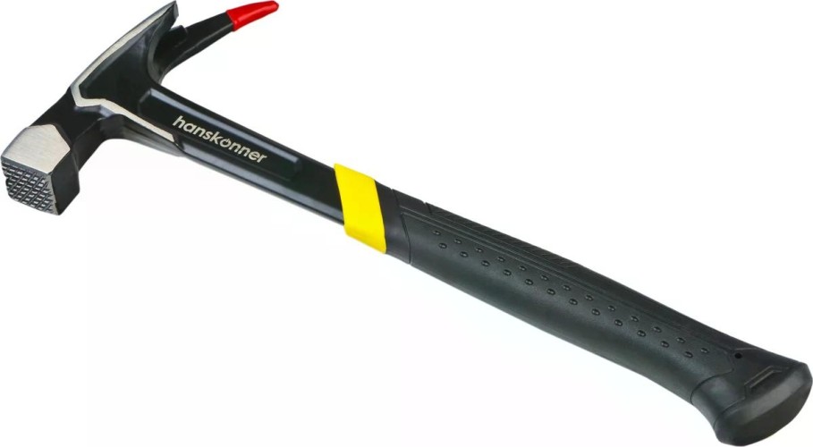 Изображение товара Молоток кровельщика HANSKONNER HK1010-84-900 цельнокованый 900 гр Изображение товара Молоток кровельщика HANSKONNER HK1010-84-900 цельнокованый 900 гр