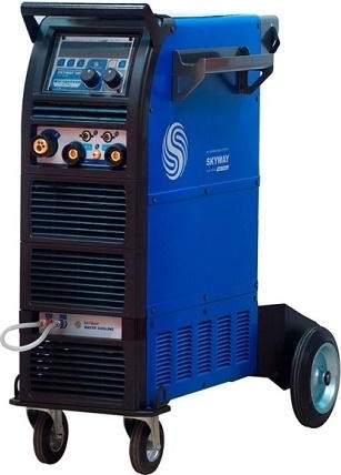 Изображение товара Сварочный полуавтомат AURORA SKYWAY 350 DUAL PULSE с выносным механизмом подачи многофункциональный (MIG/MAG, MMA, TIG) водяное ох 26645 Изображение товара Сварочный полуавтомат AURORA SKYWAY 350 DUAL PULSE с выносным механизмом подачи многофункциональный (MIG/MAG, MMA, TIG) водяное ох 26645