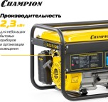 Генератор бензиновый CHAMPION GG2300 №15