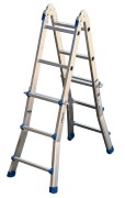 Лестница-трансформер АЛЮМЕТ TT43 4x3 телескопическая TT43