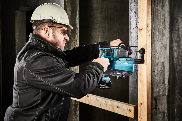 Перфоратор аккумуляторный MAKITA DHR182ZWJ без АКБ и ЗУ №3